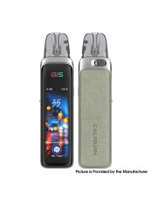 [Ships from Bonded Warehouse] Authentic Uwell Caliburn G5 Pro 35W Pod System Kit - Gray leather, 1800mAh, 3ml, 0.4ohm / 0.6ohm