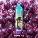 [Ships from EU-1 Warehouse] Authentic Airmez Tornado 50k Puffs Disposable Kit 850mAh 25ml - Grape Ice, 50,000 puffs