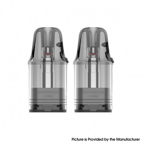 [Ships from Bonded Warehouse] Authentic Vaporesso Vibe 2.0 Pod Cartridge - 4.5ml, 1.0ohm Dual Mesh Pod (2 PCS)