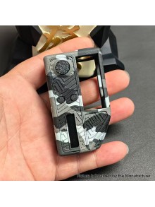 Bootleger DNA60C 60W Style Boro Box Mod - Camouflage, 3D Print, VW 1~60W, 1 x 18650, Evolv DNA60C Chipset