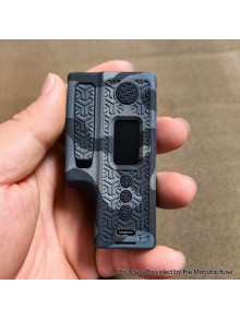The MULE_V2 DNA100C 100W Style Boro Box Mod - Black Camouflage, 3D Print, VW 1~100W, 1 x 21700, Evolv DNA100C Chipset