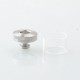 Rekavape Replacement Tank Tube + Chimney + Top Cap Kit for VMM Imperia Style RTA Improved Version - Silver, Glass + SS, 2.0ml