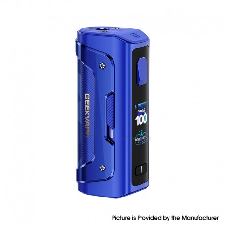 [Ships from Bonded Warehouse] Authentic GeekVape Aegis Solo 5 100W Box Mod - Blue, VW 5~100W, 1 x 18650 / 21700