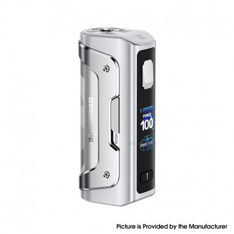[Ships from Bonded Warehouse] Authentic GeekVape Aegis Solo 5 100W Box Mod - Silver, VW 5~100W, 1 x 18650 / 21700