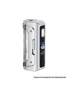 [Ships from Bonded Warehouse] Authentic GeekVape Aegis Solo 5 100W Box Mod - Silver, VW 5~100W, 1 x 18650 / 21700