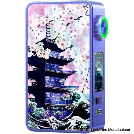 [Ships from Bonded Warehouse] Authentic Lost Vape Centaurus M200 Box Mod - Asakusa Bloom, VW 5~200W, 2 x 18650