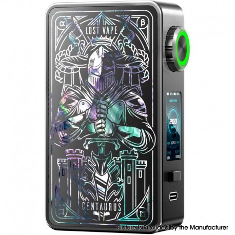 [Ships from Bonded Warehouse] Authentic Lost Vape Centaurus M200 Box Mod - Samourai Will, VW 5~200W, 2 x 18650