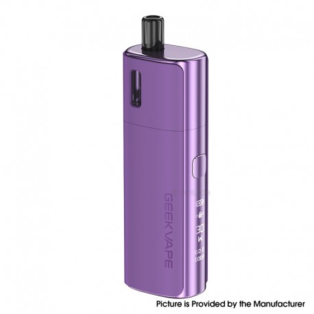 [Ships from Bonded Warehouse] Authentic GeekVape Soul 2 Pod System Kit - Lavender Purple, 2100mAh, 4ml, 0.6ohm / 1.0ohm