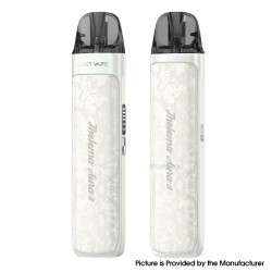 [Ships from Bonded Warehouse] Authentic Lost Vape Thelema Aura S Pod System Kit - Baroque White, VW5~40W, 1600mAh, 3ml, 0.6ohm