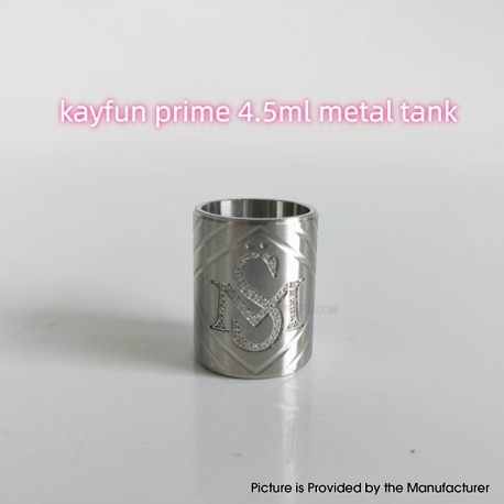 RekaVape Kayfun Prime Style RTA Replacement Tank Tube - 4.5ml, Stainless Steel