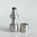 RekaVape Kayfun Prime Style RTA Rebuildable Tank Atomizer - Silver, 316 Stainless Steel, 2ml, 22mm Diameter