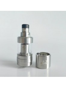 RekaVape Kayfun Prime Style RTA Rebuildable Tank Atomizer - Silver, 316 Stainless Steel, 2ml, 22mm Diameter