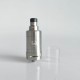 RekaVape Kayfun Prime Style RTA Rebuildable Tank Atomizer - Silver, 316 Stainless Steel, 2ml, 22mm Diameter
