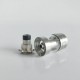 RekaVape Kayfun Prime Style RTA Rebuildable Tank Atomizer - Silver, 316 Stainless Steel, 2ml, 22mm Diameter