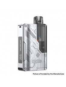 [Ships from Bonded Warehouse] Authentic Aspire Gotek Pro 2 Pod System Kit - Silver, 2500mAh, 4.5ml, 0.6ohm