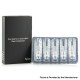[Ships from Bonded Warehouse] Authentic KangerTech Replacement Coils for New E smart 510 1.2ml BCC Clearomizer - 1.8ohm (5 PCS)