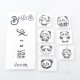 Wick'd Style Stickers Set for SXK BB / Billet Box Mod Kit - Black