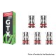 [Ships from Bonded Warehouse] Authentic Vaporesso GTX Coil for LUXE X2, ARMOUR G, ARMOUR GS Kit - Dual Mesh 0.4ohm (5 PCS Pack)