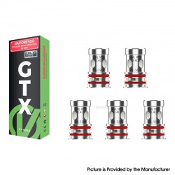 [Ships from Bonded Warehouse] Authentic Vaporesso GTX Coil for LUXE X2, ARMOUR G, ARMOUR GS Kit - Dual Mesh 0.4ohm (5 PCS Pack)