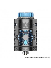 [Ships from Bonded Warehouse] Authentic Hellvape Dead Rabbit 4 RTA Pro Tank Atomizer - Gun Metal Blue, 5.5ml, 26mm Diameter