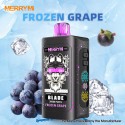 [Ships from EU Warehouse] Authentic MERRYMI Blade 30K Disposable Vape Kit - Frozen Grape, 50mg, 30000 Puffs, 26ml, 920mAh