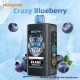 [Ships from EU Warehouse] Authentic MERRYMI Blade 30K Disposable Vape Kit - Crazy Blueberry, 50mg, 30000 Puffs, 26ml, 920mAh