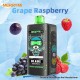 [Ships from EU Warehouse] Authentic MERRYMI Blade 30K Disposable Vape Kit - Grape Raspberry, 50mg, 30000 Puffs, 26ml, 920mAh