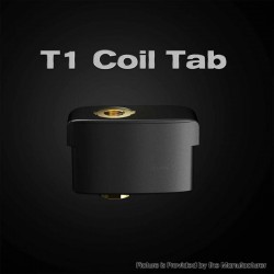 Authentic Ambition Mods T1 Coil Tab 510 Adapter for LVE Orion II / Orion II Pro AIO Mod Kit - Black