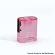 Authentic Veepon X GG Golden Greek VeeX RBA Replacement Tank Tube - Pink