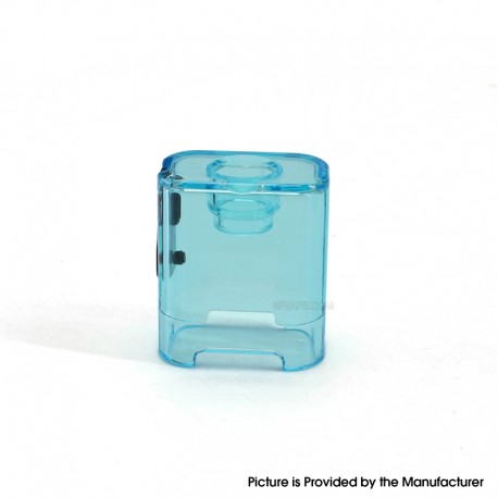 Authentic Veepon X GG Golden Greek VeeX RBA Replacement Tank Tube - Blue
