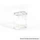 Authentic Veepon X GG Golden Greek VeeX RBA Replacement Tank Tube - Translucent