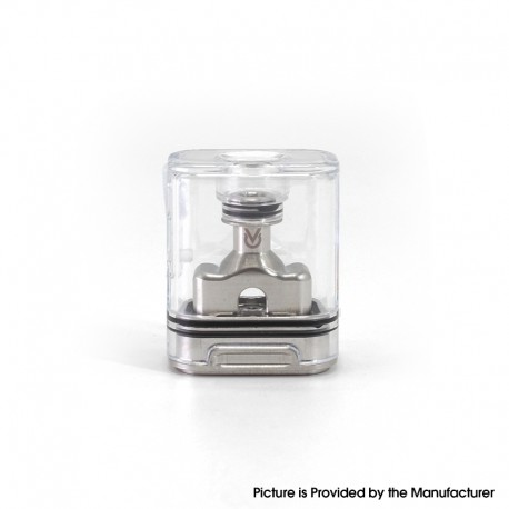 Authentic Veepon x Golden Greek Veex Pro RBA Tank Kit - Silver, 3.5ml, 5 PCS Air Pins 1.0 / 1.5 / 2.0 / 3.0 / 3.5mm