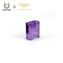 Authentic Veepon X GG Golden Greek VeeX RBA Replacement Tank Tube - Purple
