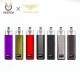 Authentic Veepon x Golden Greek Veex Pro 40W Pod System Vape Kit with RBA Tank Kit - Purple, 1000mAh, 2.0ml / 3.5ml, 1.0ohm