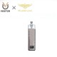 Authentic Veepon x Golden Greek Veex Pro 40W Pod System Vape Kit with RBA Tank Kit - Silver, 1000mAh, 2.0ml / 3.5ml, 1.0ohm