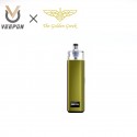 Authentic Veepon x Golden Greek Veex Pro 40W Pod System Vape Kit with RBA Tank Kit - Green, 1000mAh, 2.0ml / 3.5ml, 1.0ohm