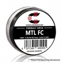 [Ships from Bonded Warehouse] Authentic Coilology Pre-built MTL FC Coil - 2-30/40, Ni80, 5/4lp, ID 2.5mm, 0.60ohm (10 PCS)