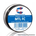 [Ships from Bonded Warehouse] Authentic Coilology Pre-built MTL FC Coil - 2-30/40, SS316L, 6/5lp, ID 2.5mm, 0.49ohm (10 PCS)