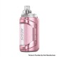 [Ships from Bonded Warehouse] Authentic GeekVape Aegis Hero 5 50W Pod Mod Kit - Crystal Pink, VW 5~50W, 2000mAh, 6.5ml, 0.2ohm