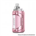 [Ships from Bonded Warehouse] Authentic GeekVape Aegis Hero 5 50W Pod Mod Kit - Crystal Pink, VW 5~50W, 2000mAh, 6.5ml, 0.2ohm