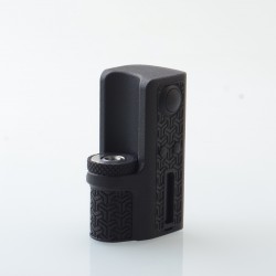 The UnNamed SBS DNA60C 60W Style Side by Side SBS Box Mod - Black, 3D Print, VW 1~60W, 1 x 18650, Evolv DNA60C Chipset