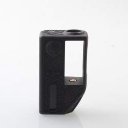Bootleger DNA60C 60W Style Boro Box Mod - Black, 3D Print, VW 1~60W, 1 x 18650, Evolv DNA60C Chipset