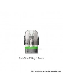 [Ships from Bonded Warehouse] Authentic GeekVape Q Pod Cartridge for Sonder Q / Q2 / Q Lite Kit - 2ml, 1.2ohm Side Fill (3 PCS)