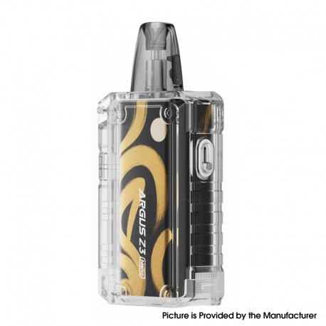 [Ships from Bonded Warehouse] Authentic Voopoo ARGUS Z3 Nano 30W Pod System Kit - 0Black Gold, 1100mAh, 3.5ml