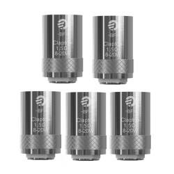 [Ships from Bonded Warehouse] Authentic Joyetech BF Clapton Replacement Coil for Cubis Tank - Silver, 1.5 Ohm (5 PCS)