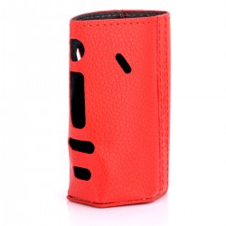 Authentic Vapesoon Protective Sleeve Case for Wismec Reuleaux RX200 Mod - Red, PU leather
