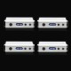 Authentic SmokTech SMOK R200 200W TC VW Box Mod + TFV4 Mini Backup Kit - White, 1~200W, 200~600'F / 100~315'C, 2 x 18650
