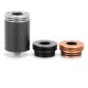 Authentic Wotofo Freakshow RDA Rebuildable Dripping Atomizer - Black, Carbon Fibre + Stainless Steel, 22mm
