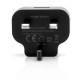 Aspire USB Charger Adapter for Electronic Cigarette - Black, UK Plug, AC 100~240V