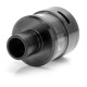 Authentic Oumier Bull-B RDA Rebuildable Dripping Atomizer - Black, 316 Stainless Steel + Glass, 22mm Diameter